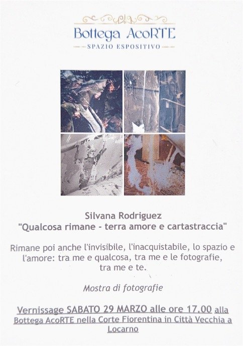 Silvana Rodriguez “Qualcosa rimane – terra amore e cartastraccia” – Vernisage 29 marzo 2025