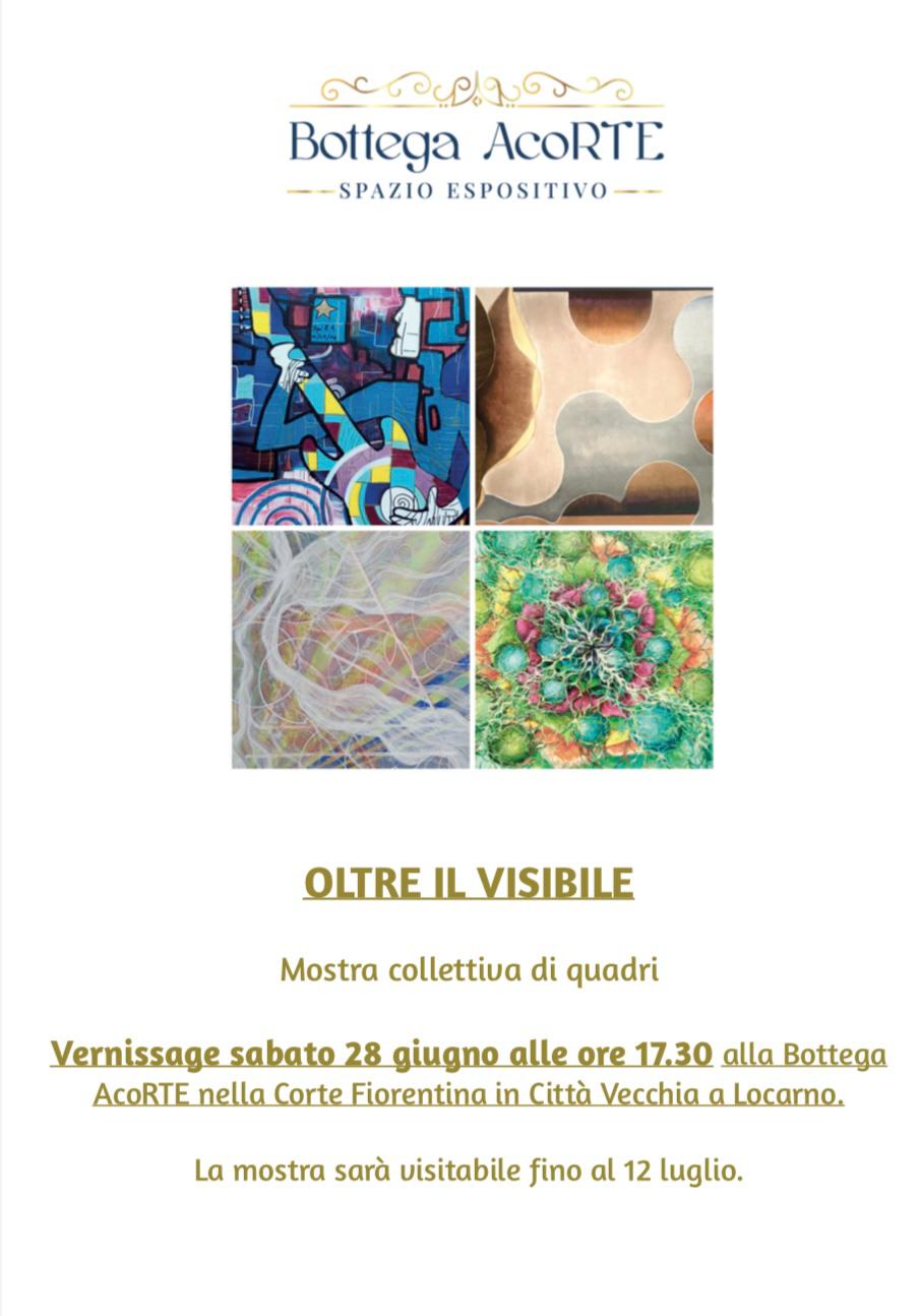 Oltre il Visibile – Mostra collettiva – Vernisage 28 giugno 2025